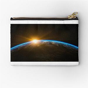 Sunrise Over The Earth Zipper Pouch