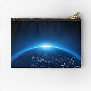 Black earth Zipper Pouch