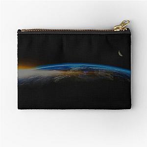 planet earth Zipper Pouch