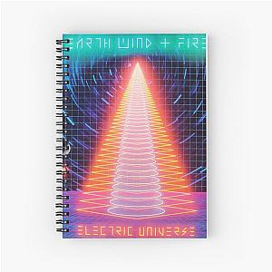 Earth, Wind & Fire electric universe Spiral Notebook