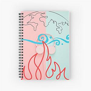 Earth Wind and Fire,music 80' Spiral Notebook