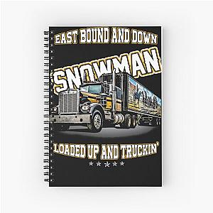 Eastbound And Down Snowman Spiral Notebook