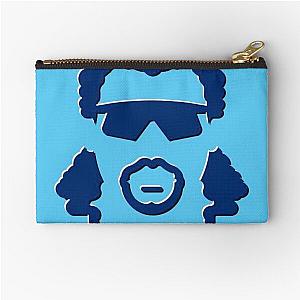 Blue Kenny Powers - Bold and Iconic Character Design Zipper Pouch