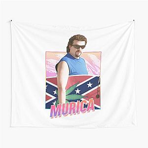 Murica - Kenny Powers - 80s design Tapestry