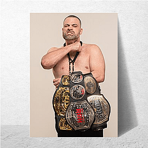 Authentic Tough Guy Persona Eddie Kingston Posters