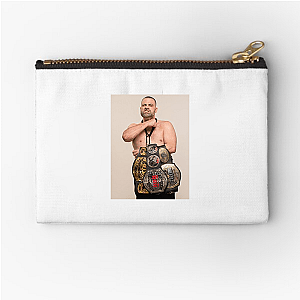 Authentic Tough Guy Persona Eddie Kingston Zipper Pouches