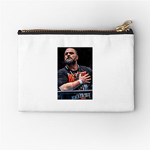 Relentless Ring Warrior Eddie Kingston Zipper Pouches