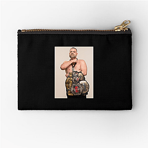 Authentic Tough Guy Persona Eddie Kingston Zipper Pouches