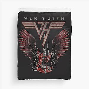 Detective Searching For The Hiddenvan Halen Duvet Cover