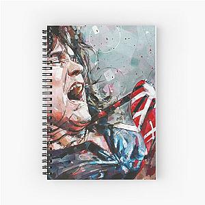 Eddie van Halen painting Spiral Notebook