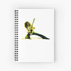 Eddie Ván Hálén Guitar Legend Black Summer Fashion Old Fashioned Cheap Design Love  Spiral Notebook