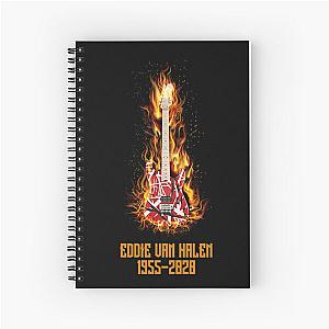 Rip Halen Guitar Legend  Spiral Notebook