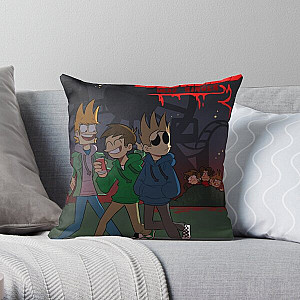 Eddsworld main characters Throw Pillow RB1509