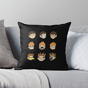 Eddsworld Eddmoji  Funny Throw Pillow RB1509