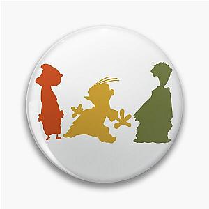 Ed, Edd n Eddy Silhouettes Pin