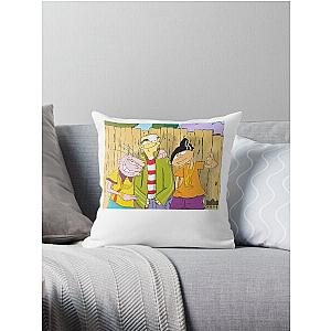 Never Underestimate The Influence Of Edd Eddy Throw Pillow