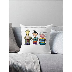 Vintage Animated Television Series - Classic Cartoon  Throw Pillow