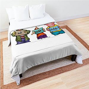 Vintage Animated Television Series - Classic Cartoon  Comforter