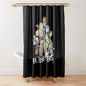 Ed. Edd.n.Eddyzz Group Shot Logo Shower Curtain