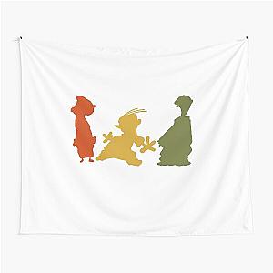 Ed, Edd n Eddy Silhouettes Tapestry