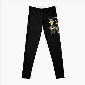 Ed Edd Eddy In Prison Leggings