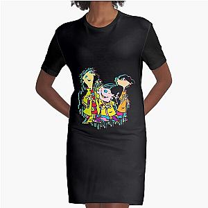 Ed Edd N Eddy Ed Edd N EddyEd Edd N Eddy Graphic T-Shirt Dress