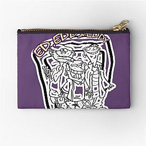 Ed,Edd,&Eddy BW Zipper Pouch