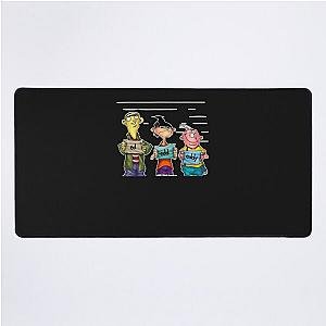 Ed Edd Eddy In Prison Desk Mat