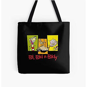 Mens Ed Edd.n.Eddyzz Three Eds All Over Print Tote Bag