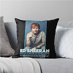 ed sheeran, sheeran ed, ed pop sheeran, sheeran, ed sheeran music british Throw Pillow RB1608