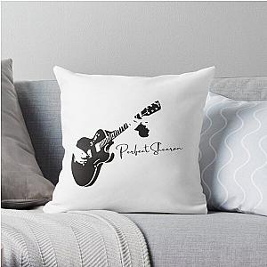 Ed Sheeran Perfect Sheeran guitar Throw Pillow RB1608