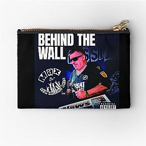 Max & The Jellied Eels Inc Band Behind The Wall Zipper Pouch