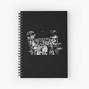 Max & The Jellied Eels Inc Band and Fans Spiral Notebook