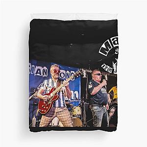 Max & The Jellied Eels Inc Band Duvet Cover