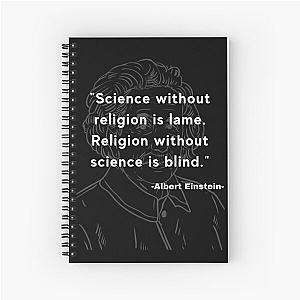 Albert Einstein quote Spiral Notebook