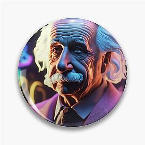 4K Albert Einstein Pin