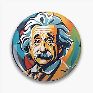 Albert Einstein logo 2 Pin