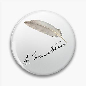 Albert Einstein’s signature  Pin