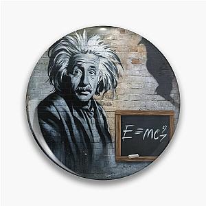 albert einstein e=mc2 Pin