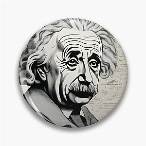 Albert Einstein formulas Pin