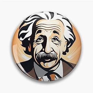 Albert Einstein scientific mathematician: physics + relativity  Pin