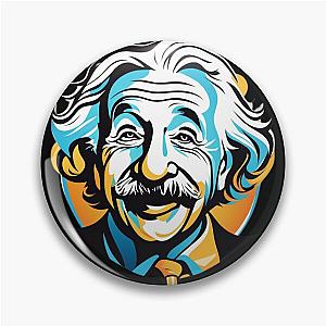 Albert Einstein logo 4 Pin