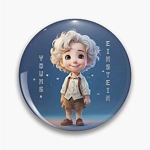 Young Einstein  Pin