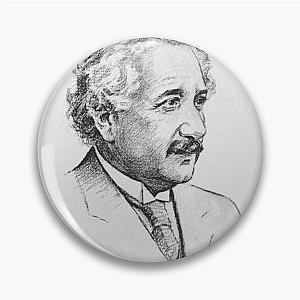 Albert Einstein sketch 1931 Pin