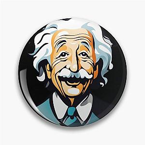 Albert Einstein logo 5 Pin