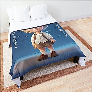 Young Einstein  Comforter