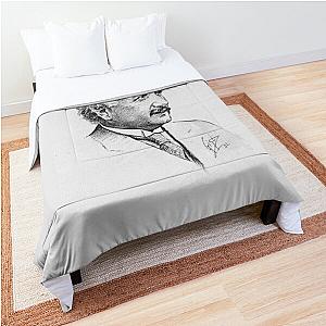 Albert Einstein sketch 1931 Comforter