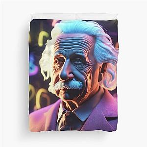 4K Albert Einstein Duvet Cover