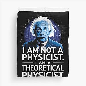 albert einstein theoretical physicist Duvet Cover