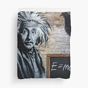 albert einstein e=mc2 Duvet Cover